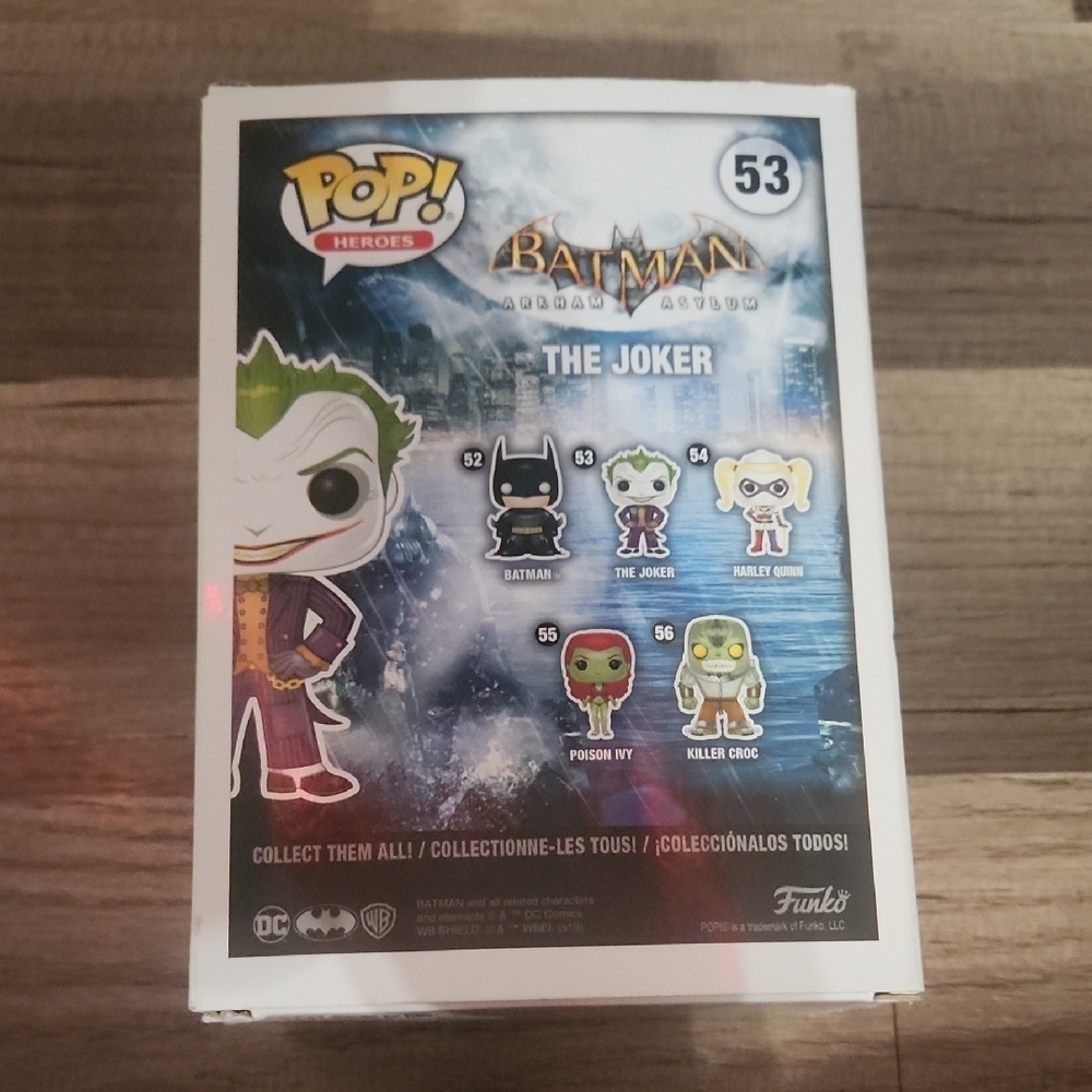 Funko Pop! Heroes The Joker Vinyl Figure - Green and Purple - Picture 2 of 2